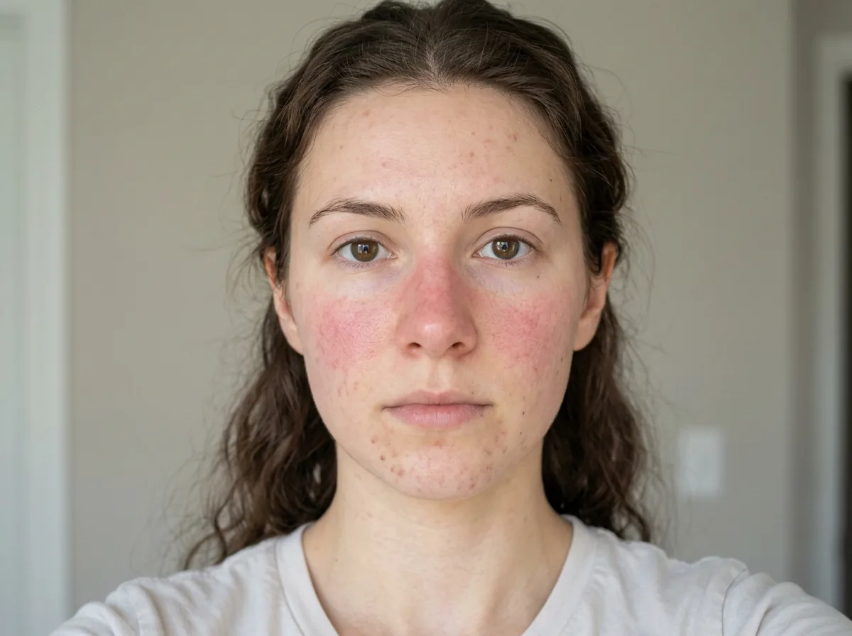 Before Skincare Baseline View - Day 1 Baseline Skin