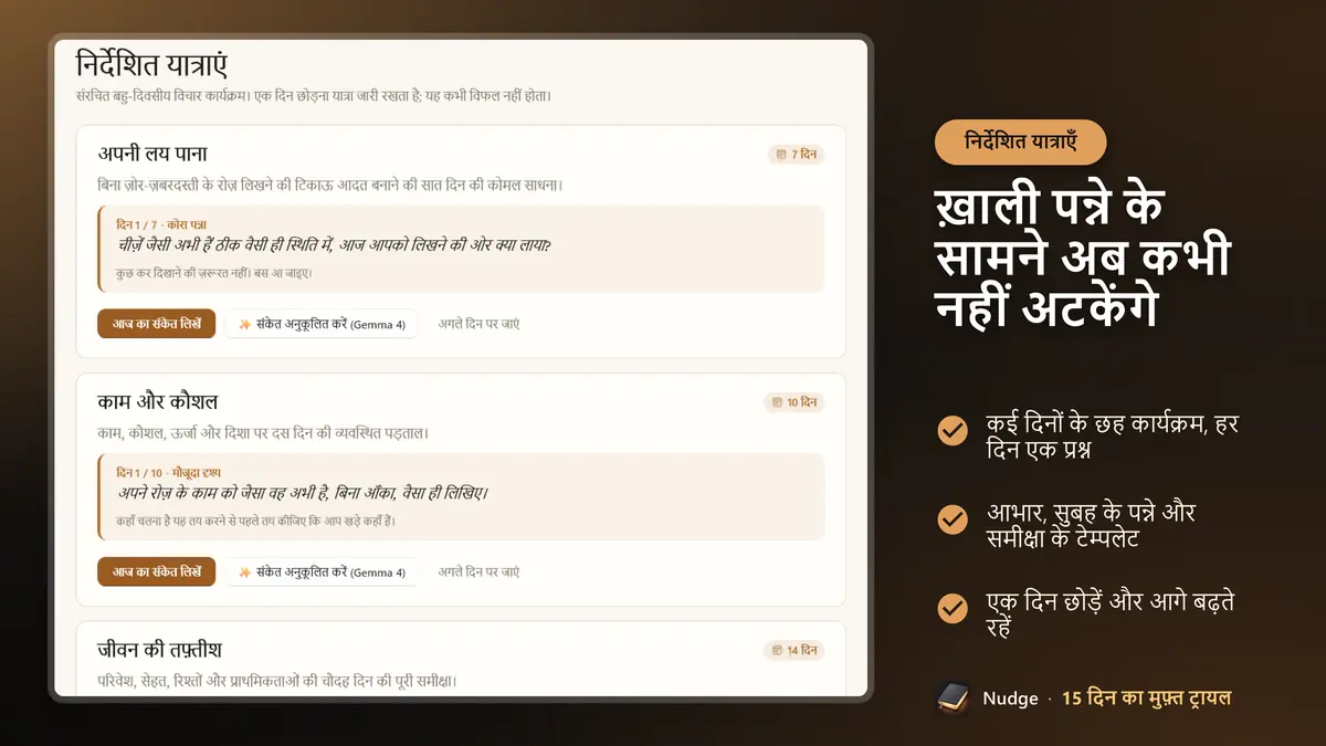 ख़ाली पन्ने के सामने अब कभी नहीं अटकेंगे