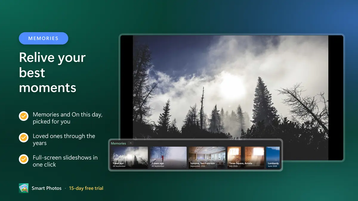 Relive your best moments with Memories and On this day