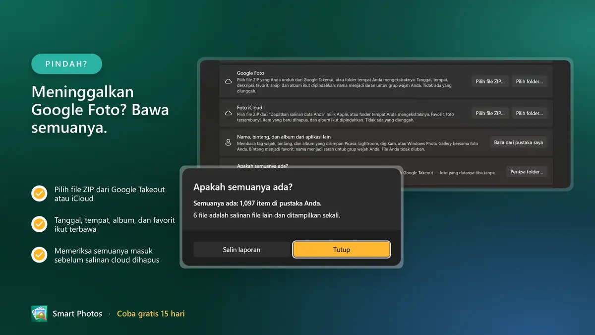 Meninggalkan Google Foto? Bawa Takeout Anda dengan tanggal, album, dan favorit