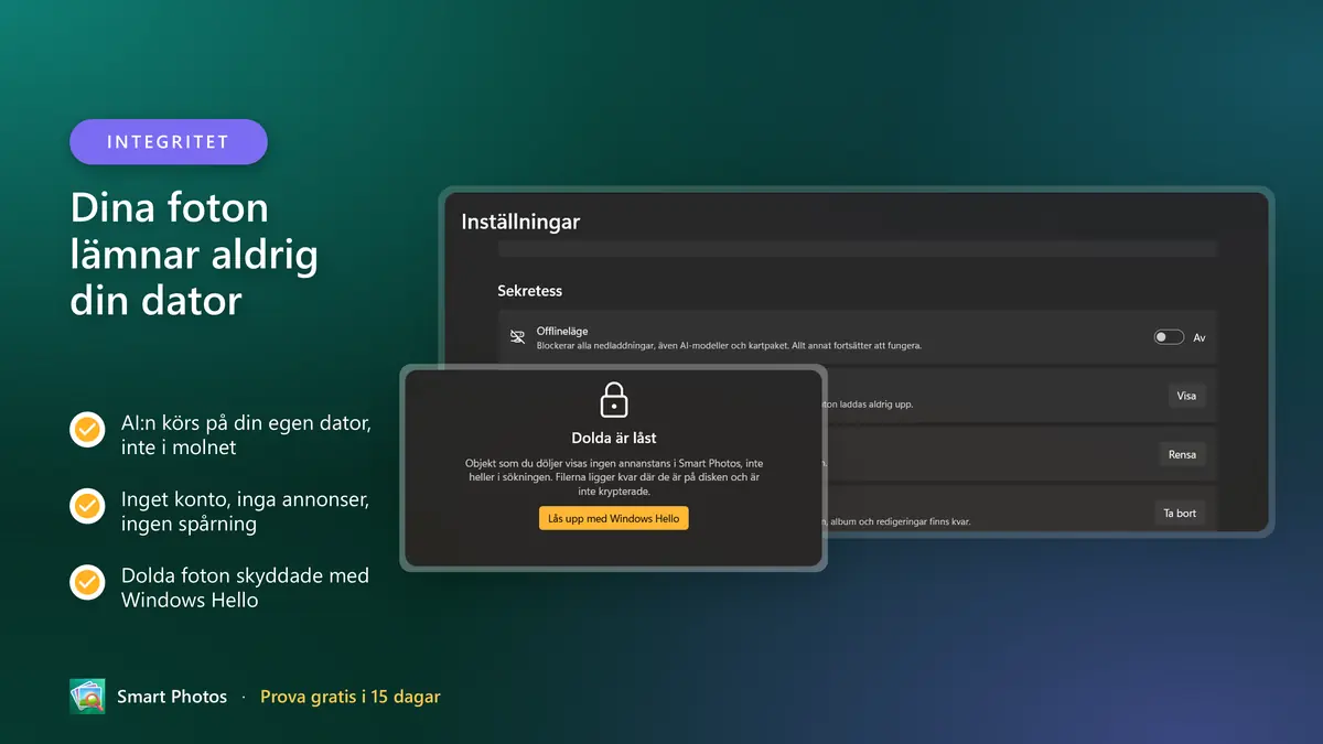 Privat från grunden: inget konto, inget moln, ingen spårning