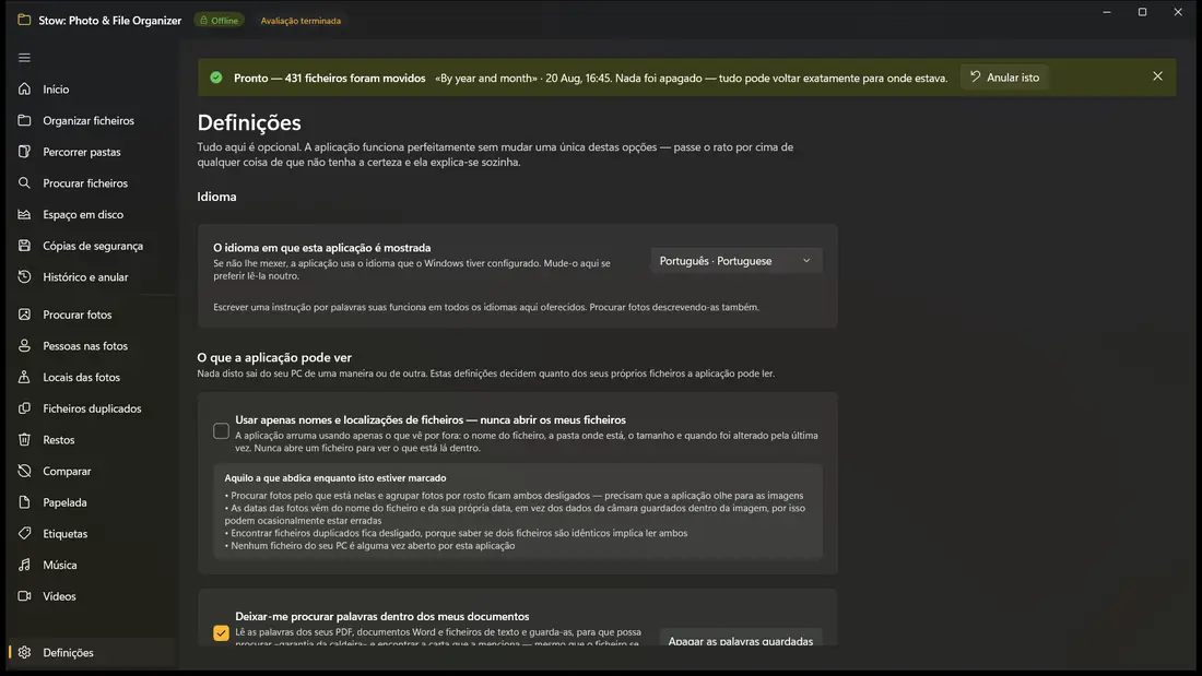 Nada sai do PC